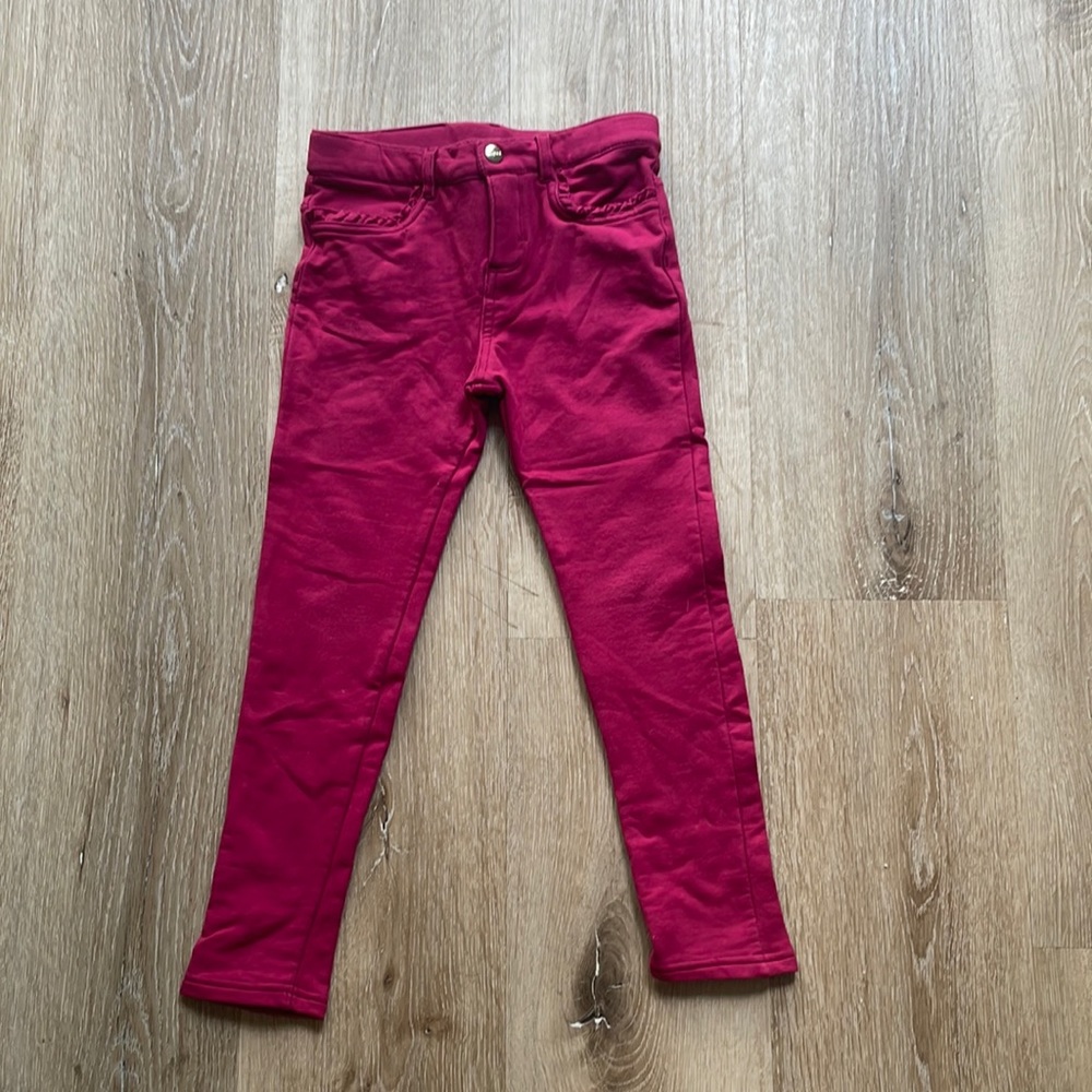 Mayoral Girls size 5 Hot Pink Pants